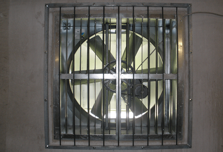 PressureStream wall fan