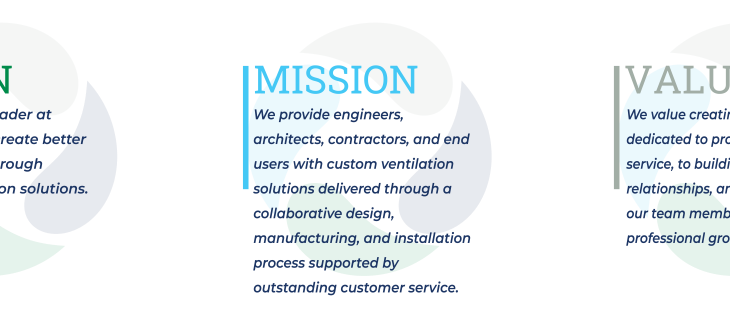 Vision Mission Values image banner